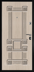Фото  Стальная дверь МДФ №331 с отделкой МДФ ПВХ