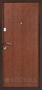 Фото стальная дверь Трёхконтурная дверь с зеркалом №6 с отделкой Порошковое напыление